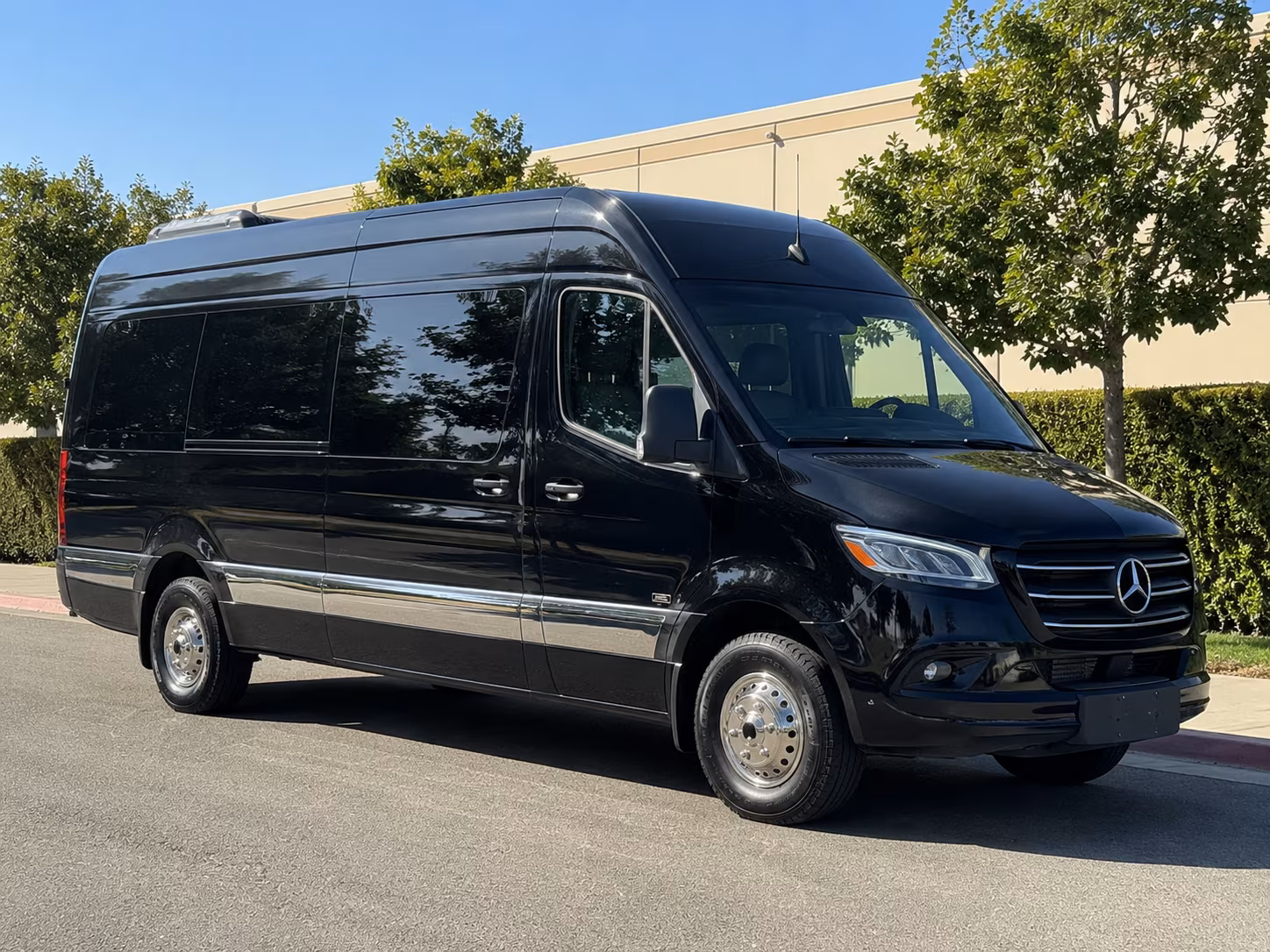 Grand Prairie School Event Transportation party bus interior